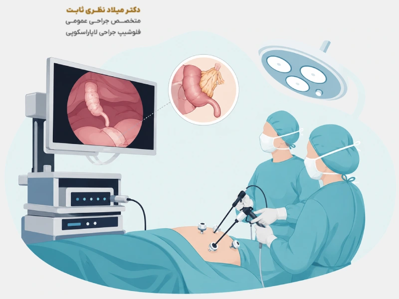 لاپاراسکوپی آپاندیس در رشت